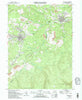 Houtzdale Pennsylvania Historical topographic map, 1:24000 scale, 7.5 X 7.5 Minute, Year 1993