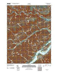 Howard Pennsylvania Historical topographic map, 1:24000 scale, 7.5 X 7.5 Minute, Year 2010
