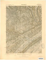 Howard Pennsylvania Historical topographic map, 1:62500 scale, 15 X 15 Minute, Year 1923