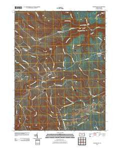 Howard NW Pennsylvania Historical topographic map, 1:24000 scale, 7.5 X 7.5 Minute, Year 2010