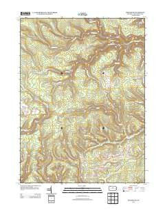 Howard NW Pennsylvania Historical topographic map, 1:24000 scale, 7.5 X 7.5 Minute, Year 2013