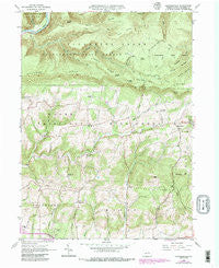 Huntersville Pennsylvania Historical topographic map, 1:24000 scale, 7.5 X 7.5 Minute, Year 1965