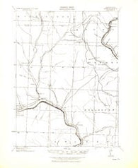 Hyner Pennsylvania Historical topographic map, 1:62500 scale, 15 X 15 Minute, Year 1943