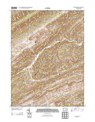 Ickesburg Pennsylvania Historical topographic map, 1:24000 scale, 7.5 X 7.5 Minute, Year 2013