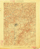 Indiana Pennsylvania Historical topographic map, 1:62500 scale, 15 X 15 Minute, Year 1902