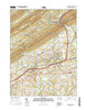 Indiantown Gap Pennsylvania Current topographic map, 1:24000 scale, 7.5 X 7.5 Minute, Year 2016