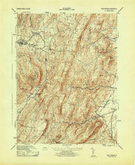 Iron Springs Pennsylvania Historical topographic map, 1:31680 scale, 7.5 X 7.5 Minute, Year 1944