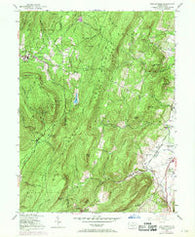 Iron Springs Pennsylvania Historical topographic map, 1:24000 scale, 7.5 X 7.5 Minute, Year 1953
