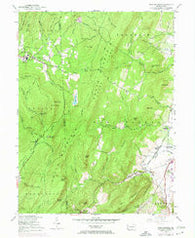 Iron Springs Pennsylvania Historical topographic map, 1:24000 scale, 7.5 X 7.5 Minute, Year 1953