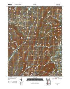 Iron Springs Pennsylvania Historical topographic map, 1:24000 scale, 7.5 X 7.5 Minute, Year 2010