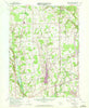 Jackson Center Pennsylvania Historical topographic map, 1:24000 scale, 7.5 X 7.5 Minute, Year 1960