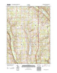 Jackson Center Pennsylvania Historical topographic map, 1:24000 scale, 7.5 X 7.5 Minute, Year 2013