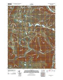 Jenningsville Pennsylvania Historical topographic map, 1:24000 scale, 7.5 X 7.5 Minute, Year 2010