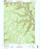 Jersey Mills Pennsylvania Historical topographic map, 1:24000 scale, 7.5 X 7.5 Minute, Year 1965