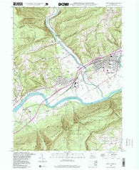 Jersey Shore Pennsylvania Historical topographic map, 1:24000 scale, 7.5 X 7.5 Minute, Year 1994