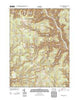 Jersey Mills Pennsylvania Historical topographic map, 1:24000 scale, 7.5 X 7.5 Minute, Year 2013