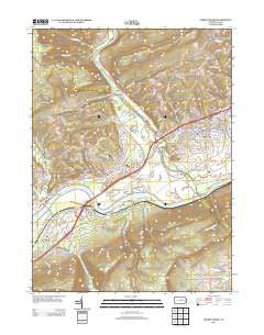 Jersey Shore Pennsylvania Historical topographic map, 1:24000 scale, 7.5 X 7.5 Minute, Year 2013