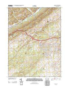 Julian Pennsylvania Historical topographic map, 1:24000 scale, 7.5 X 7.5 Minute, Year 2013