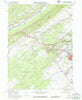 Julian Pennsylvania Historical topographic map, 1:24000 scale, 7.5 X 7.5 Minute, Year 1962