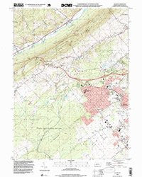 Julian Pennsylvania Historical topographic map, 1:24000 scale, 7.5 X 7.5 Minute, Year 1994