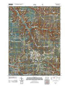 Kane Pennsylvania Historical topographic map, 1:24000 scale, 7.5 X 7.5 Minute, Year 2011
