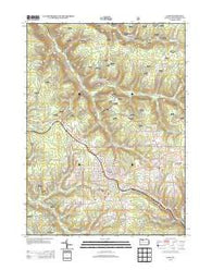 Kane Pennsylvania Historical topographic map, 1:24000 scale, 7.5 X 7.5 Minute, Year 2013