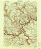Karthaus Pennsylvania Historical topographic map, 1:62500 scale, 15 X 15 Minute, Year 1932