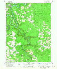 Karthaus Pennsylvania Historical topographic map, 1:24000 scale, 7.5 X 7.5 Minute, Year 1959