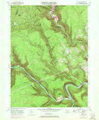 Keating Pennsylvania Historical topographic map, 1:24000 scale, 7.5 X 7.5 Minute, Year 1946