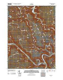 Keating Pennsylvania Historical topographic map, 1:24000 scale, 7.5 X 7.5 Minute, Year 2010