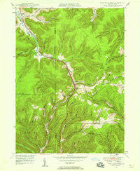Keating Summit Pennsylvania Historical topographic map, 1:24000 scale, 7.5 X 7.5 Minute, Year 1948