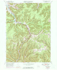 Keating Summit Pennsylvania Historical topographic map, 1:24000 scale, 7.5 X 7.5 Minute, Year 1948
