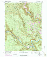 Keating Pennsylvania Historical topographic map, 1:24000 scale, 7.5 X 7.5 Minute, Year 1946