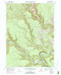 Keating Pennsylvania Historical topographic map, 1:24000 scale, 7.5 X 7.5 Minute, Year 1946