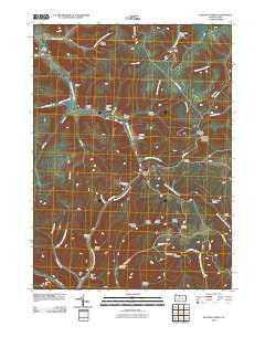 Keating Summit Pennsylvania Historical topographic map, 1:24000 scale, 7.5 X 7.5 Minute, Year 2010