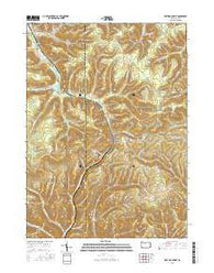 Keating Summit Pennsylvania Current topographic map, 1:24000 scale, 7.5 X 7.5 Minute, Year 2016