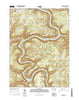 Kennerdell Pennsylvania Current topographic map, 1:24000 scale, 7.5 X 7.5 Minute, Year 2016