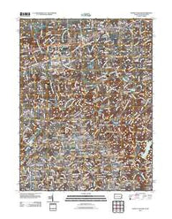 Kennett Square Pennsylvania Historical topographic map, 1:24000 scale, 7.5 X 7.5 Minute, Year 2011