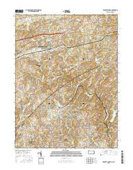 Kennett Square Pennsylvania Current topographic map, 1:24000 scale, 7.5 X 7.5 Minute, Year 2016