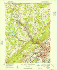 Kingston Pennsylvania Historical topographic map, 1:24000 scale, 7.5 X 7.5 Minute, Year 1949