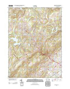 Kingston Pennsylvania Historical topographic map, 1:24000 scale, 7.5 X 7.5 Minute, Year 2013