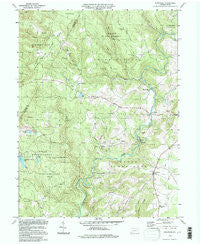 Kingwood Pennsylvania Historical topographic map, 1:24000 scale, 7.5 X 7.5 Minute, Year 1994