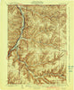 Kinzua Pennsylvania Historical topographic map, 1:62500 scale, 15 X 15 Minute, Year 1941