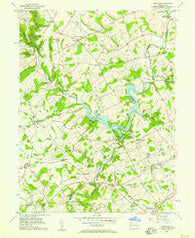 Kirkwood Pennsylvania Historical topographic map, 1:24000 scale, 7.5 X 7.5 Minute, Year 1955