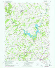 Kirkwood Pennsylvania Historical topographic map, 1:24000 scale, 7.5 X 7.5 Minute, Year 1955