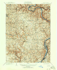 Kittanning Pennsylvania Historical topographic map, 1:62500 scale, 15 X 15 Minute, Year 1902