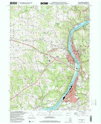 Kittanning Pennsylvania Historical topographic map, 1:24000 scale, 7.5 X 7.5 Minute, Year 1998