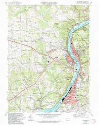Kittanning Pennsylvania Historical topographic map, 1:24000 scale, 7.5 X 7.5 Minute, Year 1993