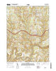 Knox Pennsylvania Current topographic map, 1:24000 scale, 7.5 X 7.5 Minute, Year 2016