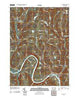 Laceyville Pennsylvania Historical topographic map, 1:24000 scale, 7.5 X 7.5 Minute, Year 2010